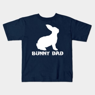 bunny dad Kids T-Shirt